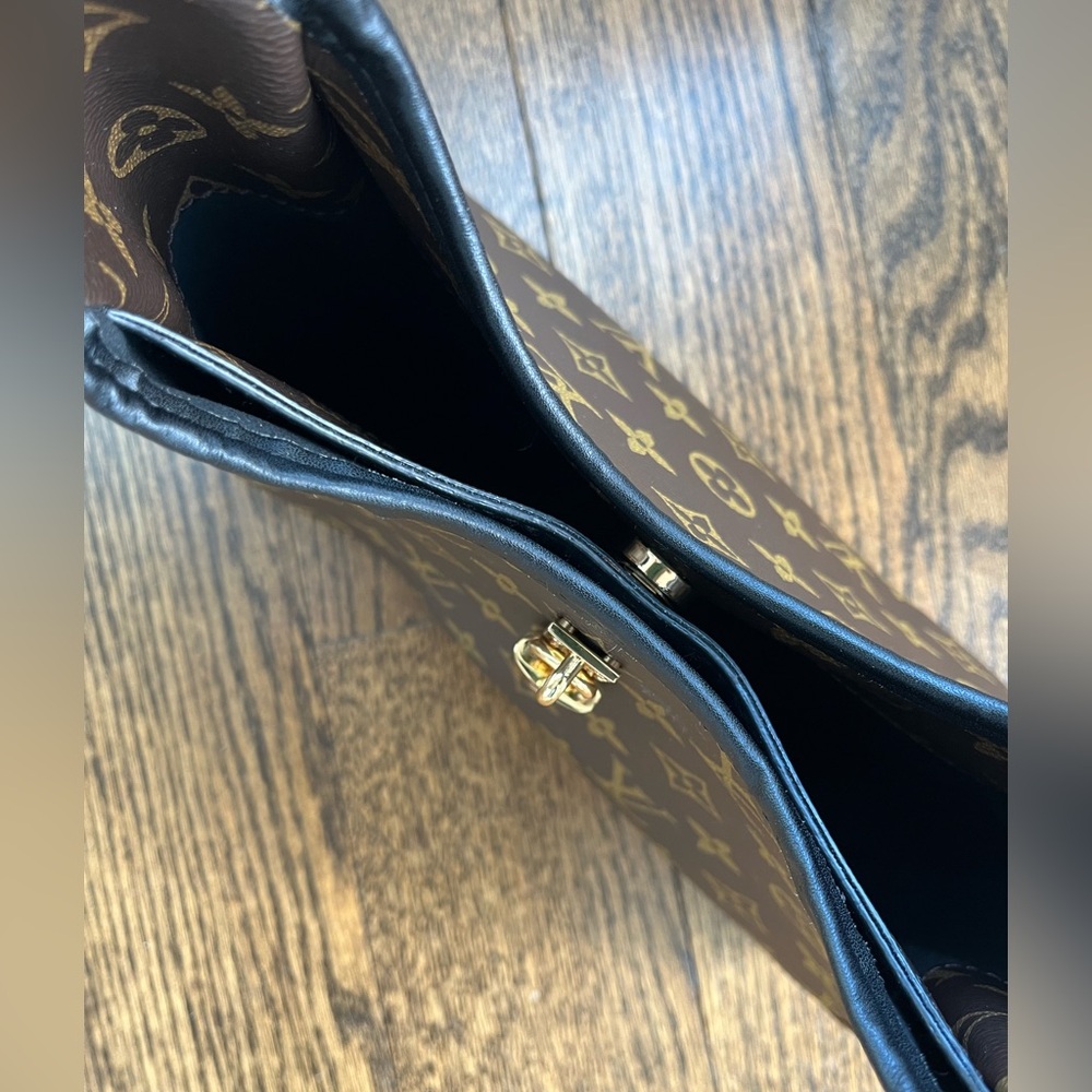 Monogram Brown & Black Handbag - Picture 10 of 11